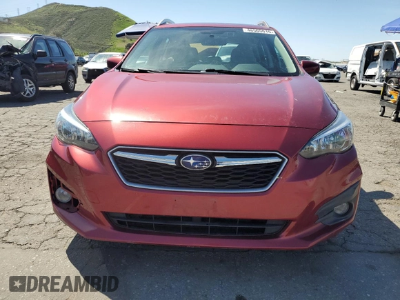 2018 Subaru Impreza Premium with VIN 4S3GTAD6XJ3724630, listed as a Copart auction lot 48565615 with 67,876 mi miles and Salvage Title. Bid and sale history available at carsss.com. Image 5.