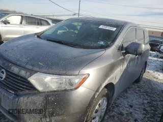 2015 Nissan Quest SV with VIN JN8AE2KP6F9130272, listed as a Copart auction lot 42301055 with 282,779 mi miles and Clean Title. Bid and sale history available at carsss.com. Image 1.