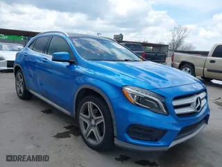 2015 Mercedes-Benz GLA-Class GLA 250 with VIN WDCTG4GB6FJ065908, listed as a IAAI auction lot 41859009 with 114,691 mi miles. Bid and sale history available at carsss.com. Image 1.
