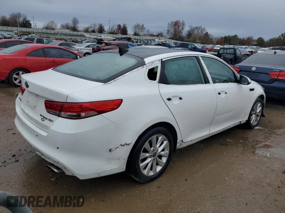 2016 Kia Optima EX with VIN 5XXGU4L31GG097296, listed as a Copart auction lot 74909523 with 79,450 mi miles and Salvage Title. Bid and sale history available at carsss.com. Image 3.