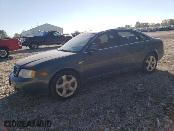 2004 Audi A6 3.0L with VIN WAULT64B34N068155, listed as a Copart auction lot 76732894 with 163,442 mi miles and Salvage Title. Bid and sale history available at carsss.com. Image 1.