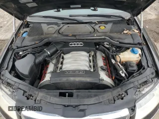 2005 Audi A8 L with VIN WAUML44E65N016605, listed as a Copart auction lot 86596774 with 161,385 mi miles and Clean Title. Bid and sale history available at carsss.com. Image 11.
