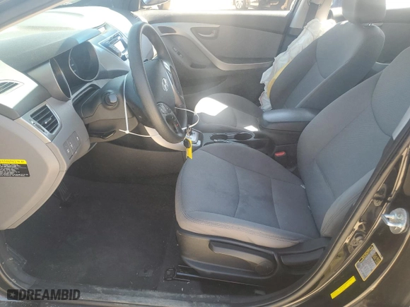 2013 Hyundai Elantra GLS with VIN 5NPDH4AE2DH385307, listed as a Copart auction lot 49011685 with 187,731 mi miles and Salvage Title. Bid and sale history available at carsss.com. Image 7.