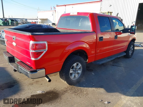 2012 Ford F-150 XL with VIN 1FTEW1CM6CKD07013, listed as a IAAI auction lot 41322499 with 184,291 mi miles. Bid and sale history available at carsss.com. Image 4.