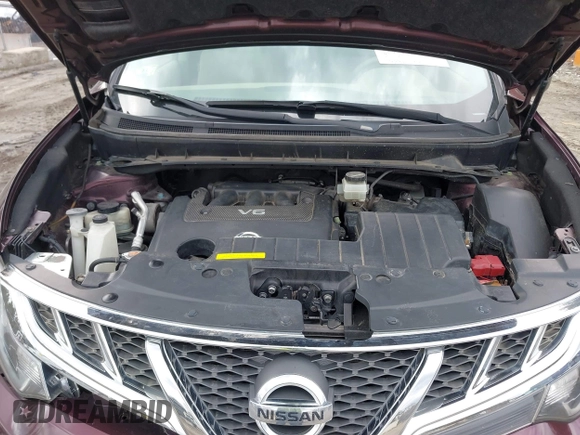 2014 Nissan Murano SL with VIN JN8AZ1MW2EW526329, listed as a IAAI auction lot 41897992 with 155,583 mi miles. Bid and sale history available at carsss.com. Image 10.