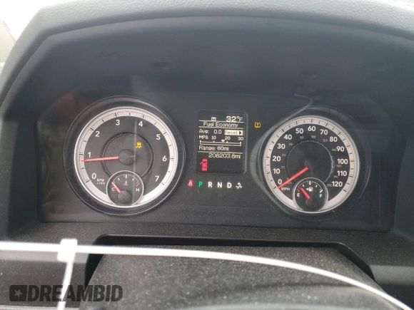 2015 Ram 1500 Tradesman z VIN 3C6JR6DG5FG540010, wystawiony jako Copart lot #45151585 z przebiegiem 208 203 mil mil oraz Szkoda całkowita • Salvage title. Historia ofert i sprzedaży dostępna na DreamBid. Obrazek 9.