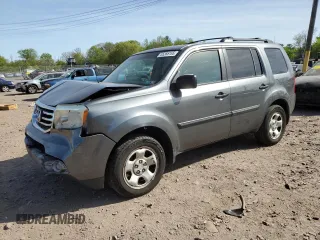 2012 Honda Pilot LX with VIN 5FNYF4H28CB056918, listed as a Copart auction lot 55265165 with 170,691 mi miles and Salvage Title. Bid and sale history available at carsss.com. Image 1.