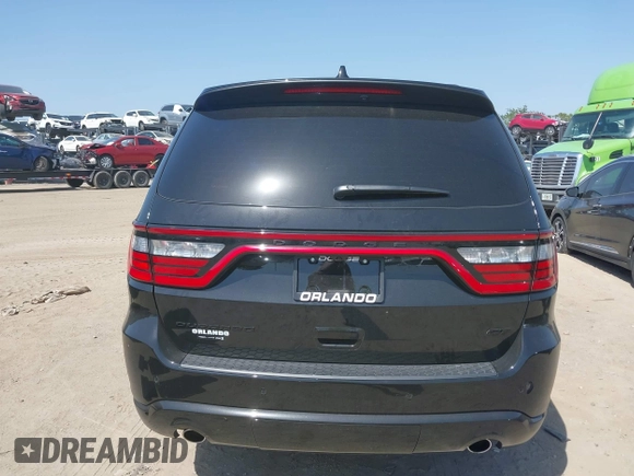 2025 Dodge Durango GT with VIN 1C4RDHDG2SC520980, listed as a IAAI auction lot 42278718 with 5,473 mi miles and . Bid and sale history available at DreamBid. Image 16.