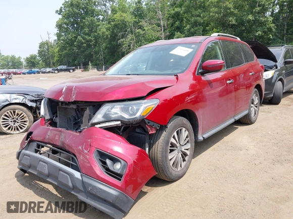 2018 Nissan Pathfinder SV с VIN 5N1DR2MM5JC659087, выставлен на аукционе IAAI как лот 42491498 с пробегом 166 529 миль миль и . История ставок и продаж доступна на DreamBid. Изображение 17.