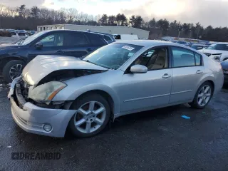 2005 Nissan Maxima 3.5 SE with VIN 1N4BA41E35C875141, listed as a Copart auction lot 45846235 with 185,415 mi miles and Salvage Title. Bid and sale history available at carsss.com. Image 1.