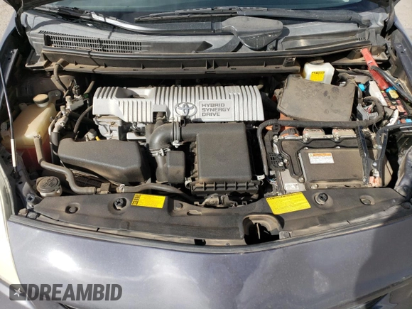 2013 Toyota Prius One with VIN JTDKN3DU1D5659951, listed as a Copart auction lot 49708025 with 125,471 mi miles and Salvage Title. Bid and sale history available at carsss.com. Image 12.