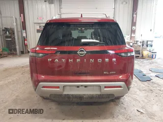 2023 Nissan Pathfinder SL with VIN 5N1DR3CC2PC211803, listed as a IAAI auction lot 41176614 with 38,811 mi miles and . Bid and sale history available at DreamBid. Image 16.