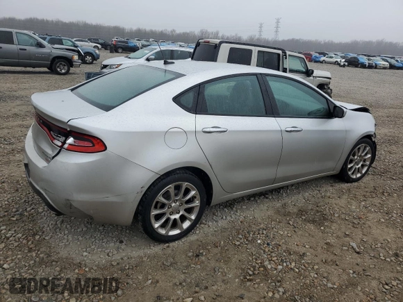 2013 Dodge Dart Limited with VIN 1C3CDFCH7DD251963, listed as a Copart auction lot 44121575 with 107,644 mi miles and Salvage Title. Bid and sale history available at carsss.com. Image 3.
