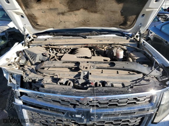 2018 Chevrolet Tahoe Commercial with VIN 1GNSKFEC0JR126193, listed as a Copart auction lot 43215045 with 33,896 mi miles and Clean Title. Bid and sale history available at carsss.com. Image 12.