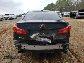 2007 Lexus IS 350 with VIN JTHBE262772011248, listed as a Copart auction lot 44365575 with Not Provided miles and Salvage Title. Bid and sale history available at DreamBid. Image 6.