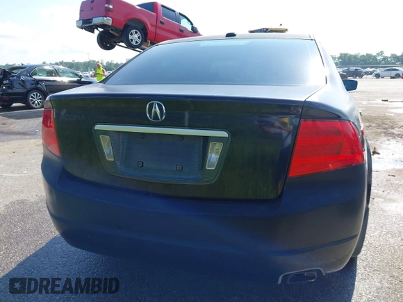 2004 Acura TL with VIN 19UUA66234A016107, listed as a IAAI auction lot 39604354 with 281,450 mi miles. Bid and sale history available at carsss.com. Image 16.