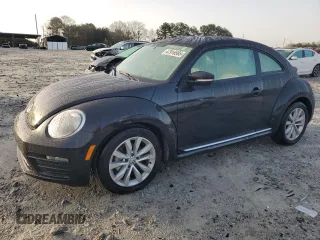 2017 Volkswagen Beetle 1.8T Fleet with VIN 3VWF17AT8HM626748, listed as a Copart auction lot 47916585 with 20,515 mi miles and Salvage Title. Bid and sale history available at carsss.com. Image 1.