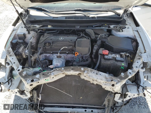 2017 Acura TLX Technology with VIN 19UUB1F50HA001189, listed as a Copart auction lot 63347755 with 185,257 mi miles and Salvage title. Bid and sale history available at DreamBid. Image 11.
