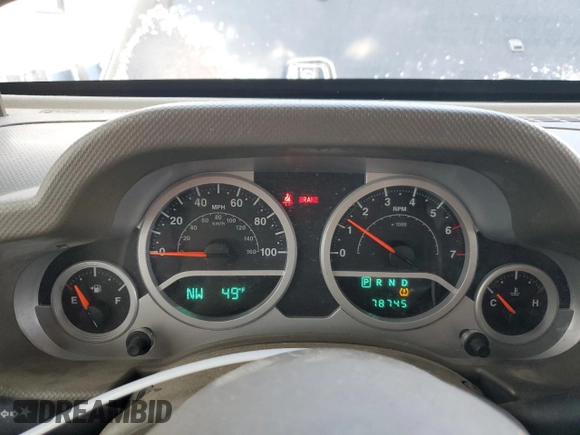 2010 Jeep Wrangler Sport with VIN 1J4AA2D18AL117254, listed as a Copart auction lot 53721405 with 78,745 mi miles and Clean Title. Bid and sale history available at carsss.com. Image 9.