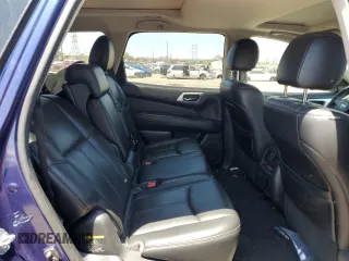 2017 Nissan Pathfinder Platinum with VIN 5N1DR2MNXHC613306, listed as a Copart auction lot 62641485 with 161,737 mi miles and Salvage title. Bid and sale history available at DreamBid. Image 11.