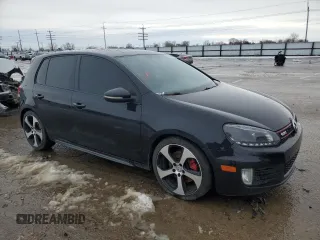2010 Volkswagen GTI with VIN WVWHV7AJ7AW248460, listed as a Copart auction lot 42579045 with 171,171 mi miles and Salvage Title. Bid and sale history available at carsss.com. Image 4.