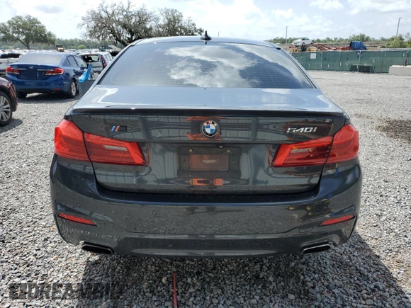 2017 BMW 5 Series 540i with VIN WBAJE5C37HG915145, listed as a Copart auction lot 60360365 with Not provided miles and Salvage title. Bid and sale history available at DreamBid. Image 6.