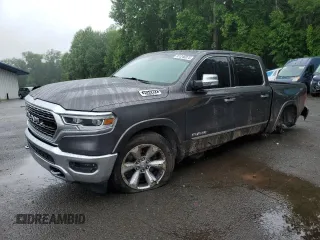 2020 Ram 1500 Limited with VIN 1C6SRFHT3LN399114, listed as a Copart auction lot 61246975 with 78,602 mi miles and Salvage title. Bid and sale history available at DreamBid. Image 1.