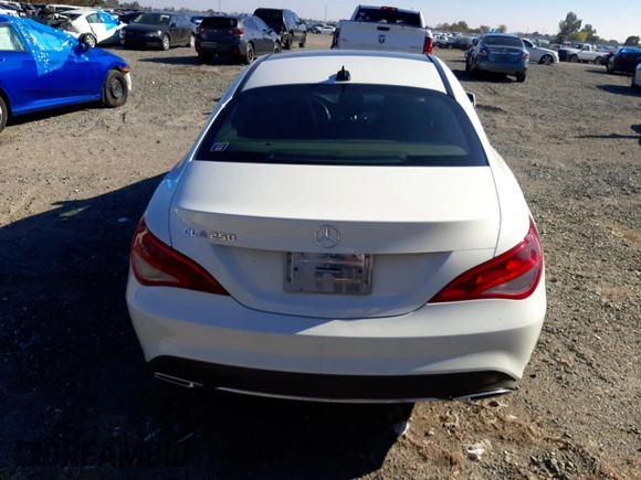 2018 Mercedes-Benz CLA with VIN WDDSJ4EB9JN577787, listed as a Copart auction lot 65294462 with 60,825 mi miles. Bid and sale history available at carsss.com. Image 6.