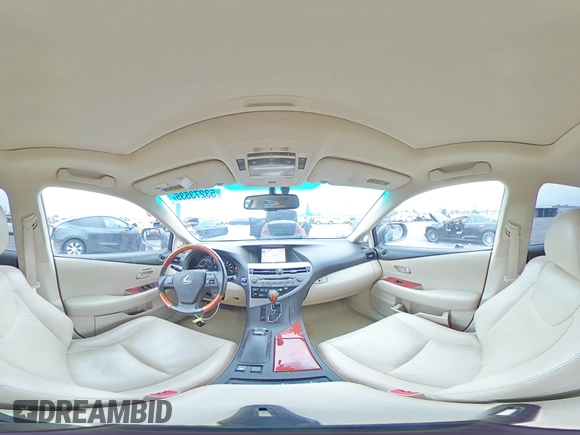 2012 Lexus RX 450h with VIN JTJBC1BA8C2433180, listed as a Copart auction lot 53273535 with 166,620 mi miles and Salvage Title. Bid and sale history available at DreamBid. Image 15.