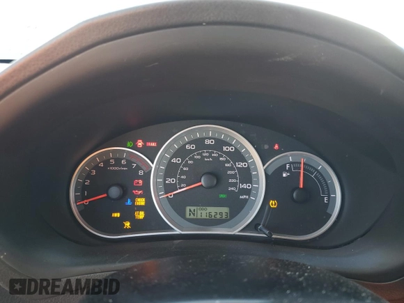 2008 Subaru Impreza Outback Special Sports with VIN JF1GH63658H824878, listed as a Copart auction lot 54994375 with 116,293 mi miles and Salvage title. Bid and sale history available at DreamBid. Image 9.
