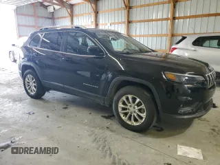 2019 Jeep Cherokee Latitude with VIN 1C4PJMCB4KD284230, listed as a Copart auction lot 57514745 with 107,478 mi miles and Salvage title. Bid and sale history available at DreamBid. Image 4.