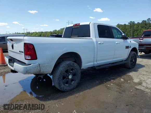 2017 Ram 2500 SLT with VIN 3C6UR5DL7HG716627, listed as a Copart auction lot 52193915 with 258,751 mi miles and Salvage title. Bid and sale history available at DreamBid. Image 3.