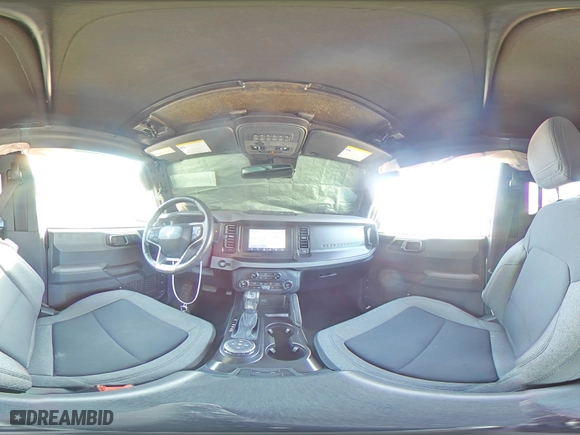 2021 Ford Bronco with VIN 1FMDE5DH5MLA96921, listed as a Copart auction lot 42522835 with 24,485 mi miles and Salvage Title. Bid and sale history available at carsss.com. Image 14.