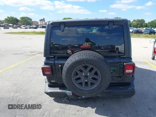 2024 Jeep Wrangler Sport S with VIN 1C4PJXDG7RW325735, listed as a IAAI auction lot 41309348 with 3,577 mi miles and . Bid and sale history available at DreamBid. Image 17.