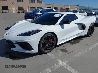 2021 Chevrolet Corvette 1LT with VIN 1G1YA3D49M5123036, listed as a IAAI auction lot 41681854 with 5,367 mi miles. Bid and sale history available at carsss.com. Image 2.
