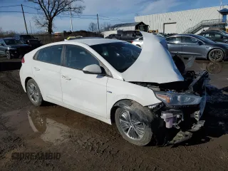 2020 Hyundai Ioniq SE with VIN KMHC65LD1LU208503, listed as a Copart auction lot 49226645 with Not provided miles and Non repairable. Bid and sale history available at DreamBid. Image 4.