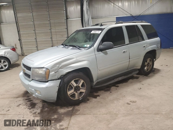 2008 Chevrolet TrailBlazer 1LT with VIN 1GNDT13S082117550, listed as a Copart auction lot 72568774 with 204,283 mi miles and Salvage Title. Bid and sale history available at DreamBid. Image 1.
