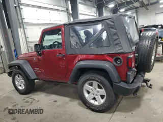 2012 Jeep Wrangler Sport с VIN 1C4AJWAG8CL116775, выставлен на аукционе Copart как лот 50083565 с пробегом 124 581 миль миль и Списание • Salvage title. История ставок и продаж доступна на DreamBid. Изображение 2.