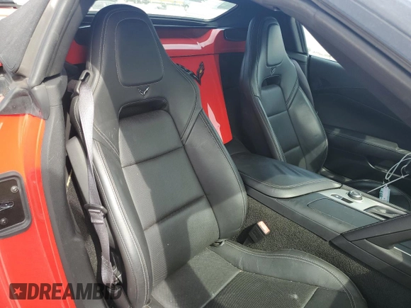 2015 Chevrolet Corvette Z51 2LT with VIN 1G1YK3D75F5106731, listed as a Copart auction lot 74700174 with 44,755 mi miles and Salvage Title. Bid and sale history available at carsss.com. Image 10.