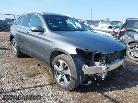 2022 Mercedes-Benz GLC 300 with VIN W1N0G8DB9NV331605, listed as a IAAI auction lot 42499187 with 58,644 mi miles and . Bid and sale history available at DreamBid. Image 1.