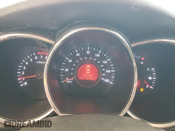 2013 Kia Optima LX with VIN 5XXGM4A76DG139737, listed as a Copart auction lot 55456005 with 141,849 mi miles and Salvage Title. Bid and sale history available at carsss.com. Image 9.
