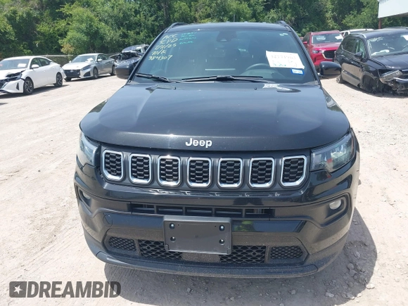 2024 Jeep Compass Latitude с VIN 3C4NJDBN4RT111850, выставлен на аукционе IAAI как лот 42771963 с пробегом 40 626 миль миль и . История ставок и продаж доступна на DreamBid. Изображение 12.