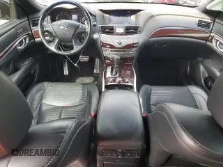 2013 Infiniti M with VIN JN1BY1AP5DM514849, listed as a Copart auction lot 72039104 with 100,711 mi miles and Salvage Title. Bid and sale history available at carsss.com. Image 8.