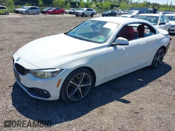 2018 BMW 4 Series 430i xDrive with VIN WBA4Z3C58JEC56455, listed as a IAAI auction lot 42198338 with 75,737 mi miles and . Bid and sale history available at DreamBid. Image 18.