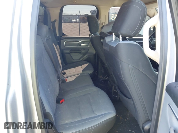2020 Ram 1500 Big Horn with VIN 1C6SRFBTXLN165027, listed as a IAAI auction lot 41669655 with 62,341 mi miles. Bid and sale history available at carsss.com. Image 8.