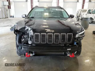 2020 Jeep Cherokee Trailhawk Elite with VIN 1C4PJMBN1LD537646, listed as a Copart auction lot 59890405 with 34,431 mi miles and Salvage title. Bid and sale history available at DreamBid. Image 5.