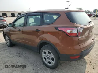 2017 Ford Escape S with VIN 1FMCU0F78HUC46672, listed as a Copart auction lot 59348095 with 96,481 mi miles and Salvage title. Bid and sale history available at DreamBid. Image 2.