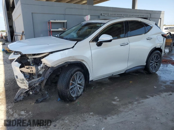 2024 Lexus NX 250 Premium with VIN JTJGDCAZ1R5017114, listed as a Copart auction lot 54422465 with 38,046 mi miles and Clean title. Bid and sale history available at DreamBid. Image 1.