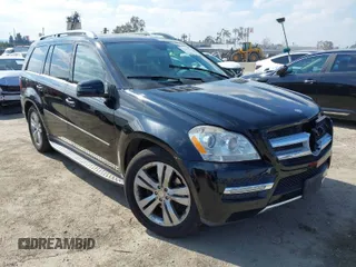 2012 Mercedes-Benz GL-Class GL 450 with VIN 4JGBF7BE8CA772992, listed as a IAAI auction lot 41532020 with 123,904 mi miles. Bid and sale history available at carsss.com. Image 1.