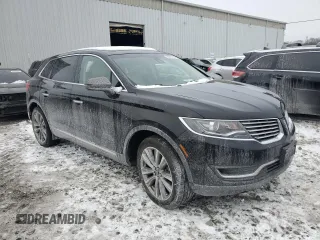 2017 Lincoln MKX Reserve with VIN 2LMPJ8LP8HBL38159, listed as a Copart auction lot 88976515 with 83,205 mi miles and Salvage title. Bid and sale history available at DreamBid. Image 4.